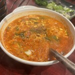 本とさや - ユッケジャンクッパ