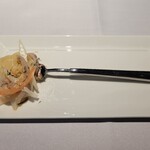 アル・ケッチァーノ  - ◆「鱈のトリッパとトマトとミントの冷製カッペリーニ」