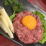 本とさや - さくらユッケ