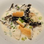 アル・ケッチァーノ  - ◆「鱈と岩海苔のクリームスープ」