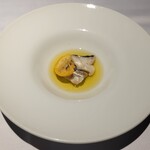 Al che-cciano - ◆「鱈の身と柚子のピルピル」