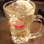 居肴家 一楽 - トリスハイボール（2014.01.04）