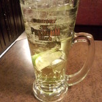 居肴家 一楽 - ライムサワー（2014.01.04）