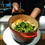 シャテーニュ - 鰆と野菜の炊き込みご飯