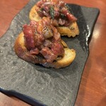 赤坂 みすじ - ブルスケッタ。絶品。