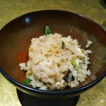 シャテーニュ - 鰆と野菜の炊き込みご飯