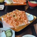 Kurasawaya - 桜えびかき揚げ　サクサクして美味しい