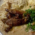 吉田カレー  - きのことチキンのクリームシチュー 大・グリエールチーズ・クリームチーズ・豚ハーフ・ルー増し