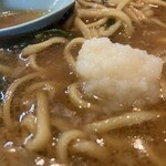 横浜ラーメン とんこつ家  - 味変ニンニク