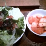 ミニサラダ/カクテキ　