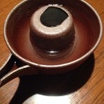 泉新 - 冷酒(久保田)を注文したらこんなお洒落な入れ物に