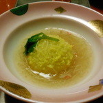 新井旅館 - 煮物　芋万頭柚子見立