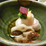 新井旅館 - 留肴　たらば蟹絹田巻