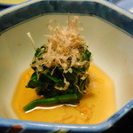 新井旅館 - 法蓮草のお浸し