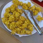 くるるの杜 農村レストラン - 【2013年12月】この個性的なコーンかき揚げも定番メニュー♪