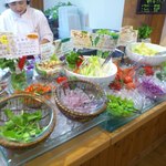 くるるの杜 農村レストラン - 【2013年12月】新鮮なサラダビュッフェ。。。お気に入りです♪