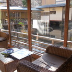 新井旅館 - 桐三の間から庭の眺め