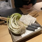 橦木町 しみず - 本日の食材