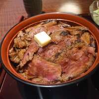赤坂 津つ井 総本店 - ビフテキ丼①