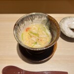 鮨 華 - 蟹出汁庵の茶碗蒸し