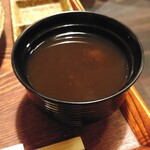 とんかつ けい太 - しじみ汁