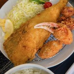 紋別漁師食堂 - 海鮮ミックスフライ定食
