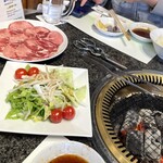 グルメリア但馬 - もちろん、サラダも食べます♪