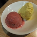 くるるの杜 農村レストラン - 【2013年12月】アイスは「レ ディ ローマ プラス」(メーカー変わった）でした。