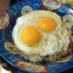 白楽天 - Aセットの焼豚玉子飯