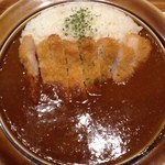 Ruutopasutabudounoki - 能登豚ロースカツカレー　のアップ