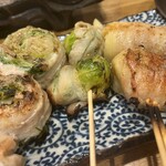 野菜巻き串 薄田商店 - 