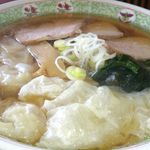 福留軒 - わんたん麺　大盛り