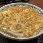 丸亀製麺 - 玉子あんかけうどん(大 ¥680)