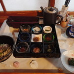 Kominka Kafe Cha-Ya- - まご茶漬けセット￥1,200