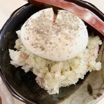 Hakata Kushiyaki Kushimaro - ポテサラ　バジル風味　卵は濃厚