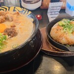 ハルピン 味噌らーめん 雷蔵 - 