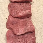 炭焼 くろひげ - 上タン塩