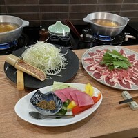 博多 鴨すき 鴨しゃぶ なかもぐろ - 
