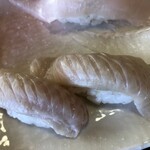 グルメ回転寿司 函太郎 - ・平目えんがわ：４１８円