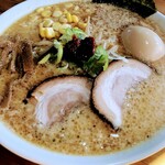 門つる - 味玉白味噌ラーメン