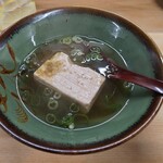 天満酒蔵 - 湯どうふ［200円］