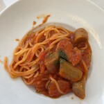 ヴォーノ・イタリア - 料理写真:ごぼうと合鴨ロースのナポリタン