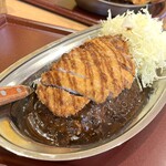 ゴーゴーカレー - ロースカツカレー（中盛、辛口）