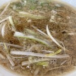 背脂醤油ラーメン まる星 - 