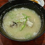 回鮮 まぐろ亭 - あら汁