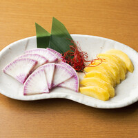 彩り野菜の浅漬け