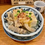 くいもんや おか村 - すじ肉豆腐