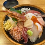 Don Kurabe - 特選海鮮丼 1.628円