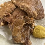 串屋横丁 - （泣）食べきれなかったレバーフライ