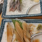 I Koi - いわし刺と穴子煮